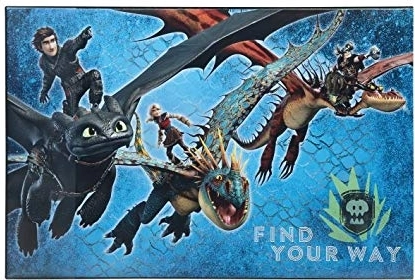 Dragons 3 podložka na psací stůl - 1 kus