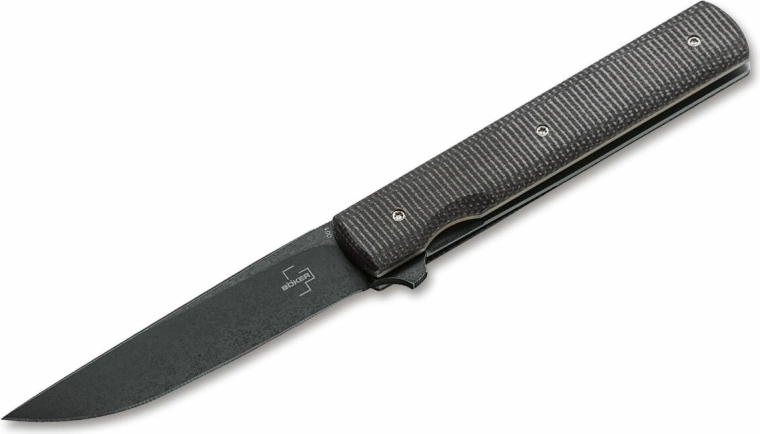 Böker Plus Urban Trapper Liner kapesní nůž Micarta zelený