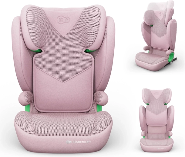 Kinderkraft autosedačka junior fix 2 plus i-size 100–150 cm pink