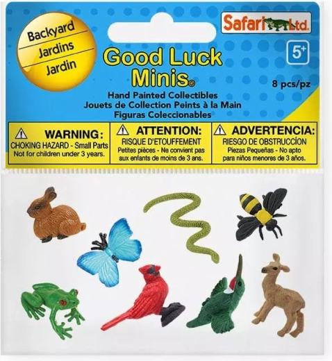 Safari Ltd. mini figurky Na dvorku (Good Luck Minis Funpack)