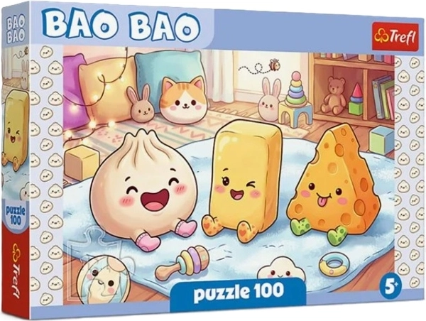 Puzzle BaoBao Pierożek i przyjaciele 100 dílků