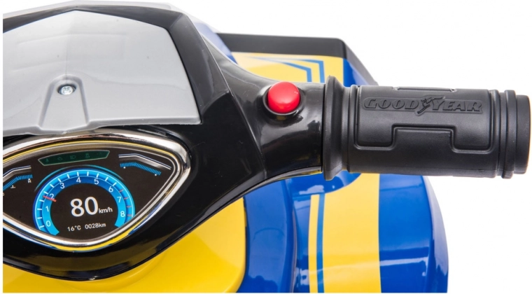 Zvuky motoru jako u skutečné čtyřkolky