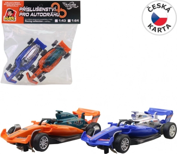 Náhradní formule pro autodráhu 1:43 – 2 ks