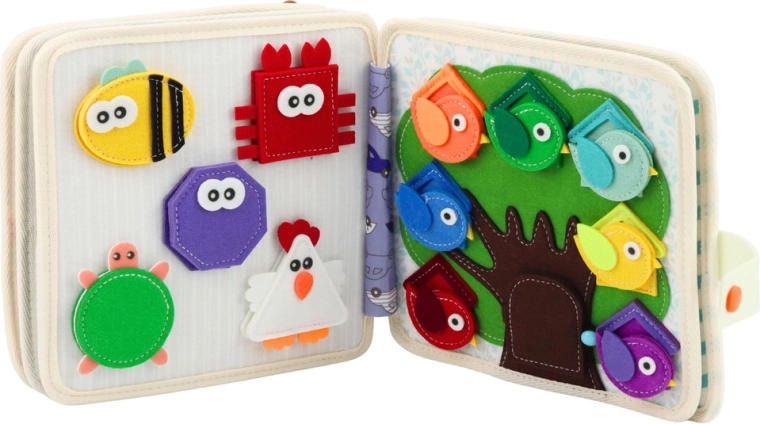 Učení hrou s odnímatelnými tvary a zvířátky
