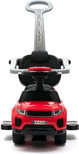 Bezpečná jízda s oporou a zábranami