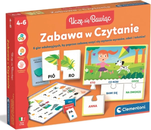 Zábava s čtením – vzdělávací sada her