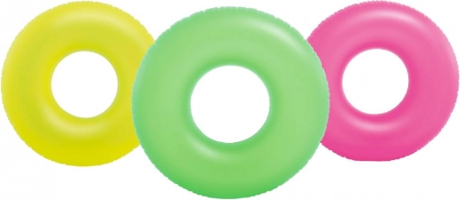 Nafukovací plavecký kruh neon 91 cm
