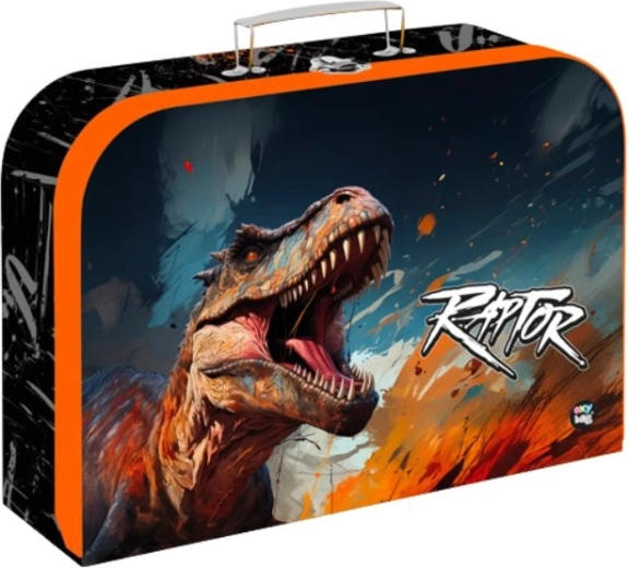 Dětský lamino kufřík Dino 34 cm
