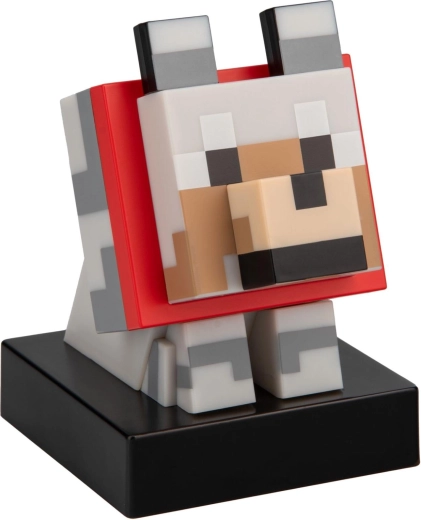 Ikonický vlk ze světa Minecraft
