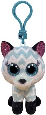 Meteor TY Beanie Boos atlas – plyšový přívěsek liška 8,5 cm