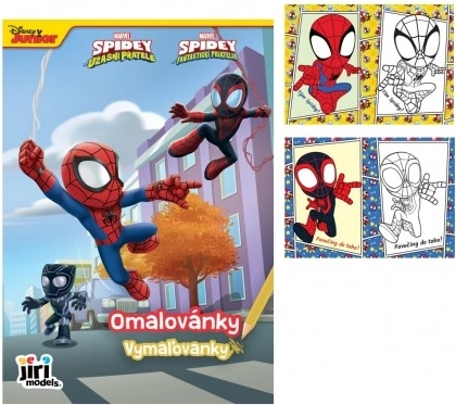 Omalovánky SPIDEY A5 15 × 21 cm