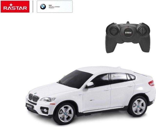 Rastar BMW X6 RC auto na dálkové ovládání 1:24 bílé