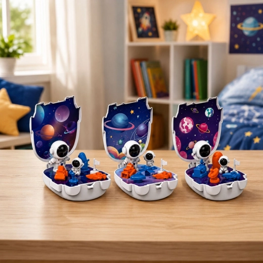 Vesmírná základna plná detailů