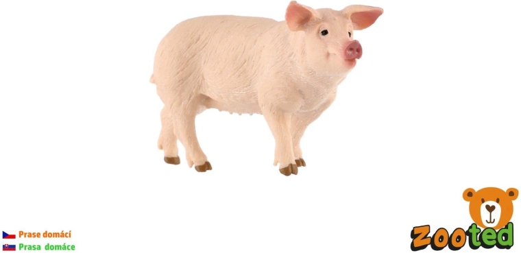 Figurka prasete domácího 10 cm