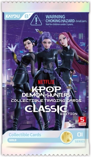 K-POP Demon Hunters – World Tour sběratelské karty classic edition