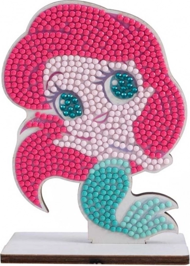 Diamantové malování Princezny: Ariel