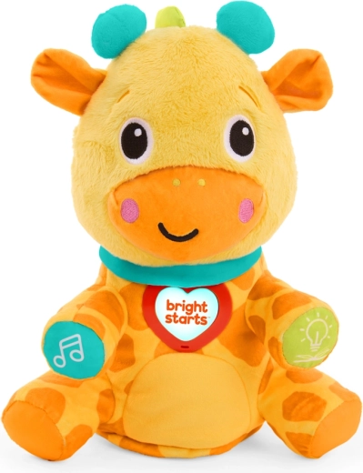 Interaktivní vzdělávací plyšová žirafa Bright Starts Chat & Cuddle Giraffe od 6 měsíců