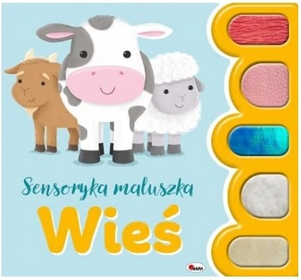 Sensoryka maluszka – farma (senzorická interaktivní knížka se zvuky)