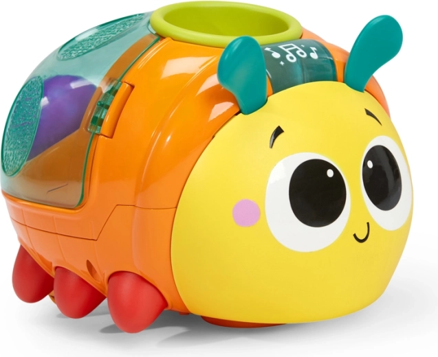 Bright Starts interaktivní hračka s míčky Spin 'n' Chase Bug pro děti od 6 měsíců