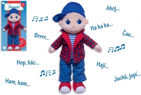 Hadrový panáček Tomáš 40 cm