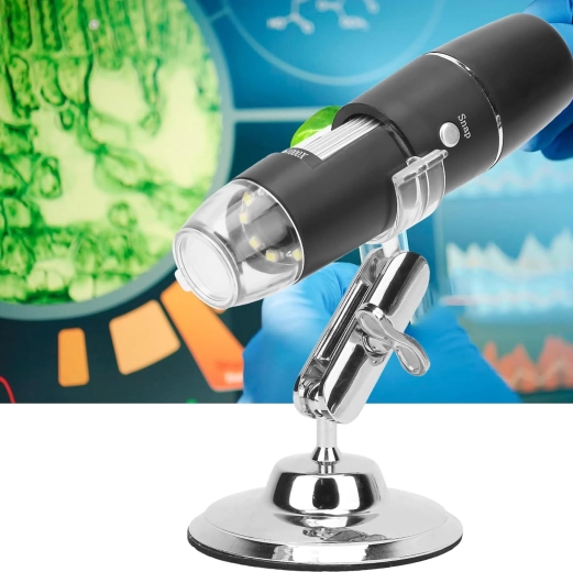 Zvětšení až 1600× a ostrý obraz 2 MP