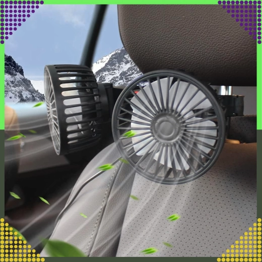 Chlazení pro oba zadní pasažéry