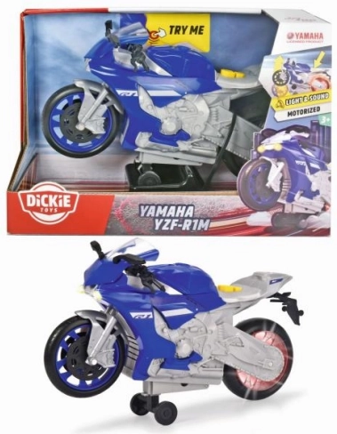 Hračka motocykl Yamaha R1 se světelnými efekty