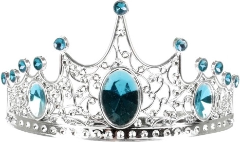 Třpytivá korunka pro královský vzhled