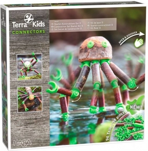 Terra Kids Connectors – základní stavebnice II pro tvoření z přírody