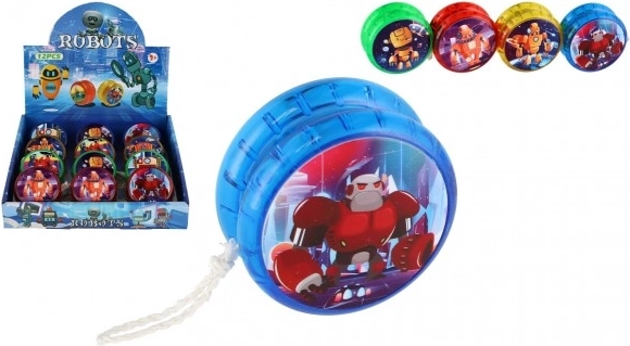 Svítící jojo s motivem Robotů 6cm