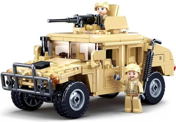 stavebnice Sluban Army hummer bojový off-road
