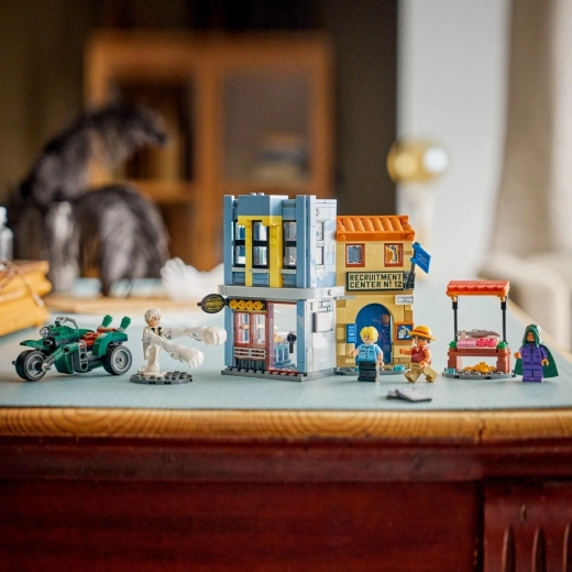 4 minifigurky a motocykl kapitána Smokera