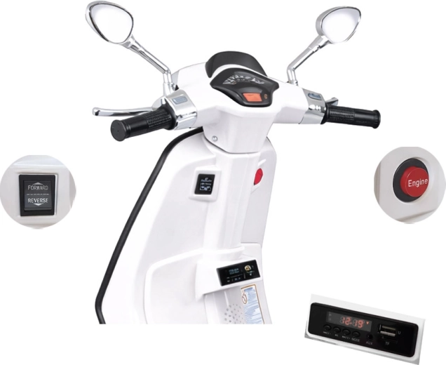 Multimediální panel s FM, USB a SD