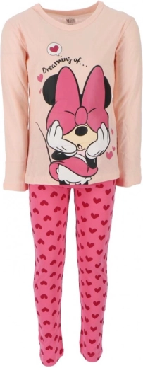 Pyžamo Disney Minnie s dlouhým rukávem – Velikost: 110-116