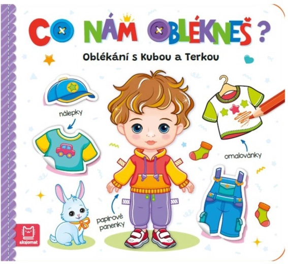 Co nám oblékneš? Oblékání s Kubou a Terkou - 1 kus