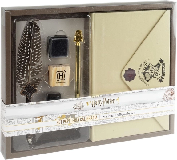 Luxusní kaligrafická sada Harry Potter