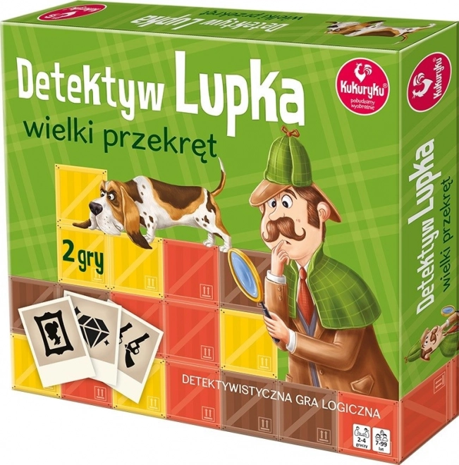 Detektiv Lupka: Velký podvod - Logická desková hra