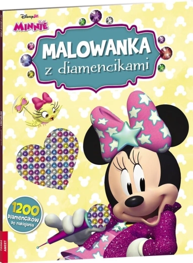 Disney Minnie omalovánka s diamantíky