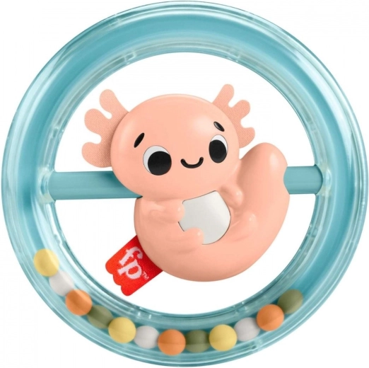Senzorické chrastítko SENSIMALS axolotl od Fisher‑Price