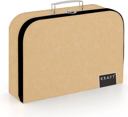 Lamino kufřík KRAFT nature 34 cm