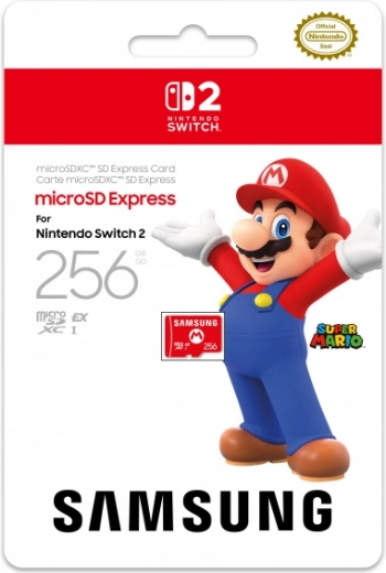 MicroSD Express karta 256 GB SAMSUNG pro Nintendo Switch 2