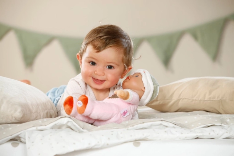 Zabudované chrastítko pro jemnou stimulaci