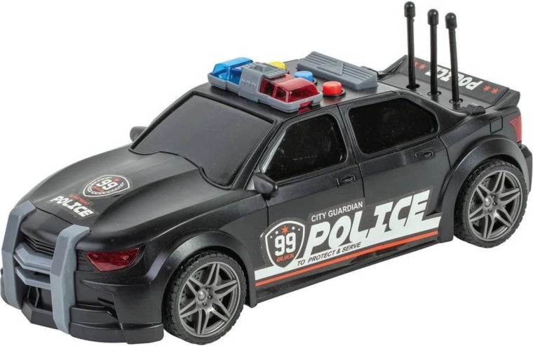 Sportovní policejní design s detaily