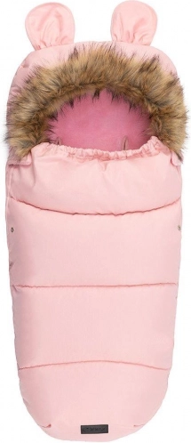 Zimní fusak do kočárku MoMi Cozy – růžový