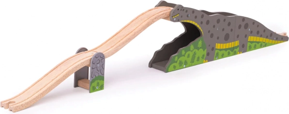 Dinosauří most Bigjigs Rail pro dřevěné vláčkodráhy