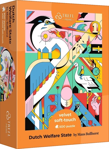 Trefl puzzle Velvet Soft Touch: Holandsko – stát blahobytu, 500 dílků