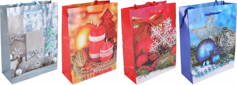 Vánoční dárková taška velká