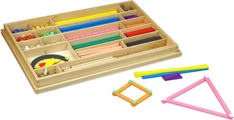 Moyo Montessori geometrický skládací materiál