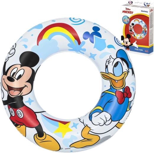Nafukovací plavecký kruh Mickey & Friends, průměr 56 cm