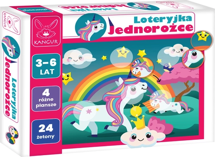 Loteryjka Jednorożce – dětská hra pro nejmenší